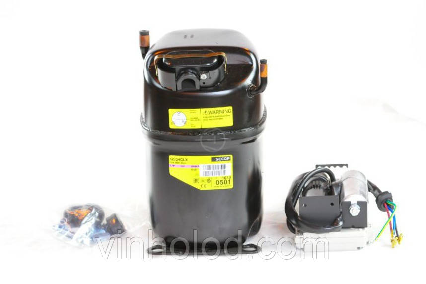 Компресор Secop (Danfoss) GS26CLX (LBP,R-404a/507, 26.3 см3)