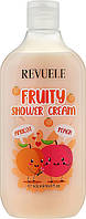 Крем для душу з абрикосою й персиком Revuele Fruity Shower Cream Apricot and Peach