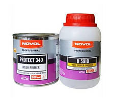 Грунт реактивний Novol PROTECT 340 Wash Primer 1+1 0.2л + затверджувач 0.2л