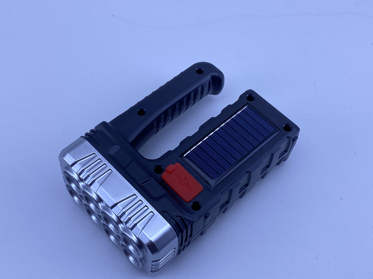Багатофункціональний ручний ліхтар Solar Hotter Mouse 7701 COB (7502)