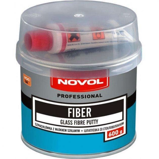 Шпаклівка скловолокниста Novol Fiber 0,6 кг