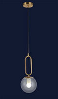 Лампа подвесная лофт 9163818-1 BRZ+CL