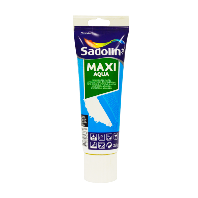 SADOLIN Maxi Aqua, вологостійка шпаклівка для стін та стель, SADOLIN