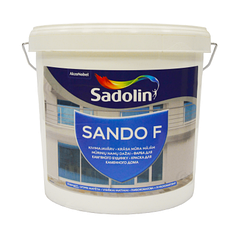 Фасадні фарби Гладкі фасадні фарби SADOLIN Sando "F", фасадна фарба для мінеральних поверхонь та бетону,