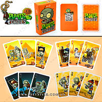 Игральные карты Plants vs Zombies 54 шт