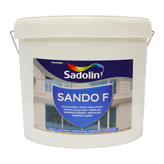 Фасадні фарби Гладкі фасадні фарби SADOLIN Sando "F", фасадна фарба для мінеральних поверхонь та бетону,