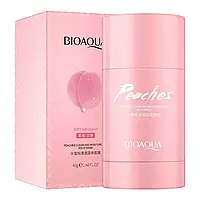 Твердая маска для очистки лица с персиком Bioaqua Peach Clear And Moisturizing Solid Mask