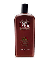 Средство по уходу за волосами и телом American Crew Tea Tree 3-in-1 1000 ml