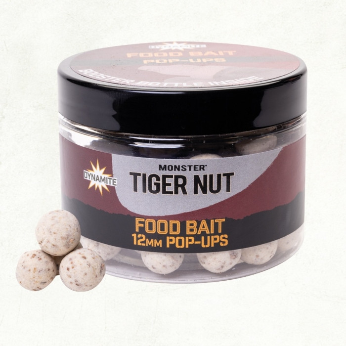 Бойли Dynamite Baits Tiger Nut Foodbait Pop-Ups 12mm, фото 1