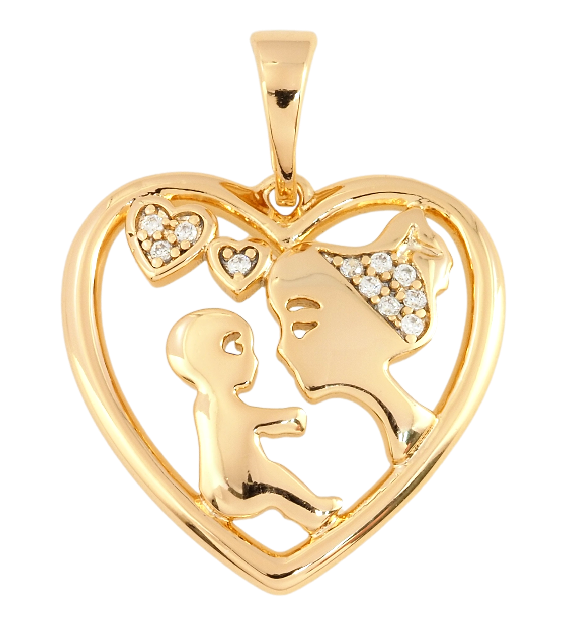 Кулон Xuping Позолота 18K "Щастя материнства" для ланцюжка до 5мм