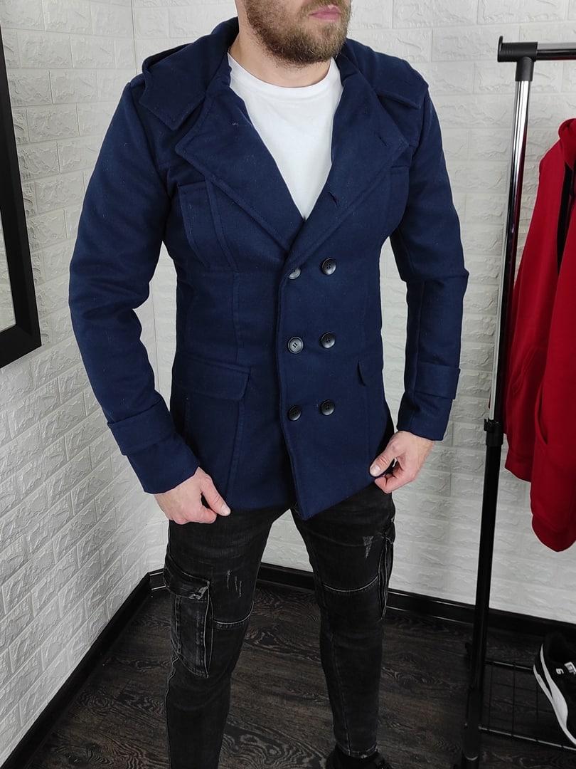 Пальто мужское кашемировое с капюшоном Код RA1950 - фото 3 - id-p1388063694