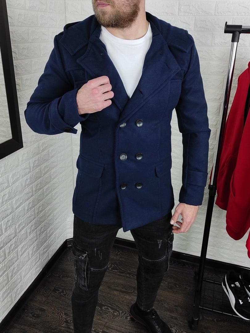 Пальто мужское кашемировое с капюшоном Код RA1950 - фото 9 - id-p1388063694