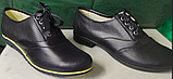 Туфлі жіночі великого розміру шкіряні від виробника модель ВБ1ТС, фото 5