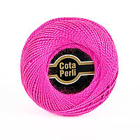 COTA PERLI (Кота Перлі) № 002 яскраво-рожевий (Пряжа акрил, нитки для в'язання)