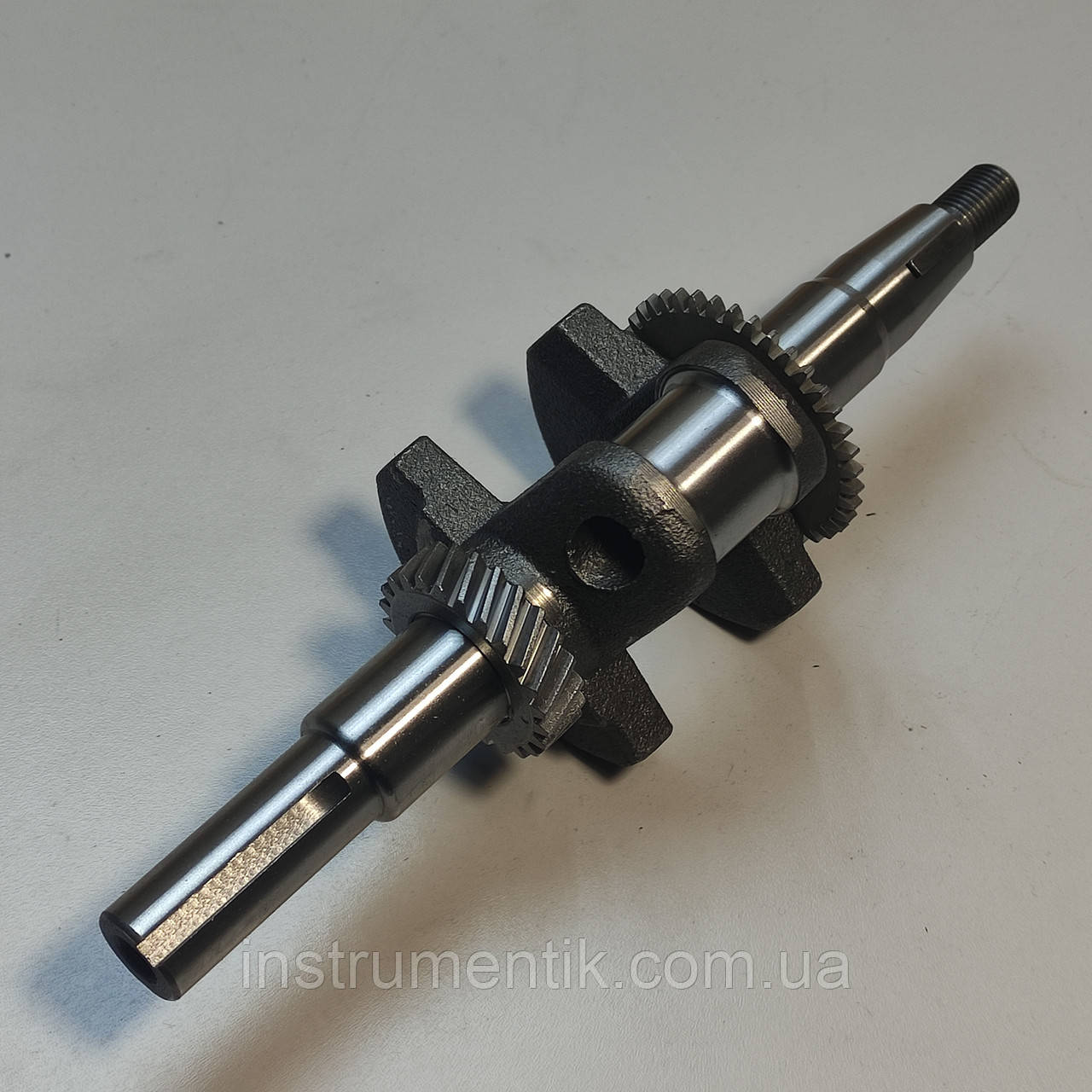 Колінвал мотоблока двигуна 168F/170F під шпонку