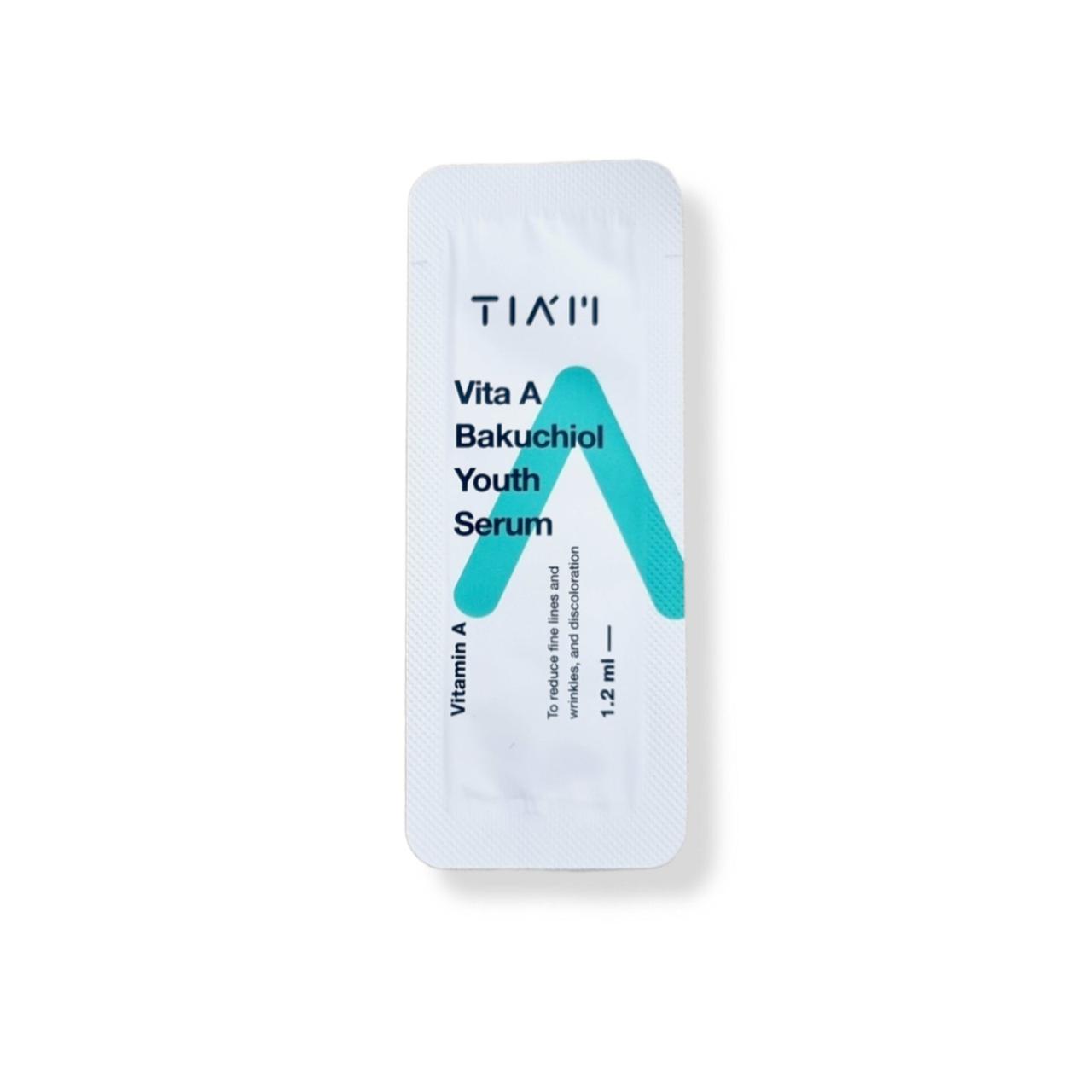 Сироватка з вітаміном А та бакучіолом TIAM Vita A Bakuchiol Youth Serum 1.2ml