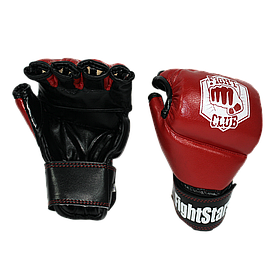 Рукавиці для рукопашного бою Free Fight (Фрі Файт) сирейч (р-рXS-L), червоні