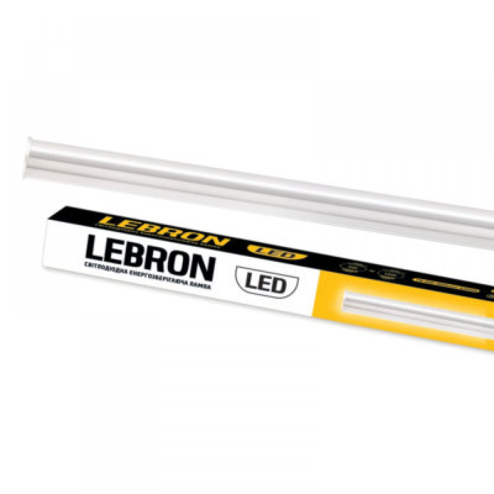 LED світильник L-T5-PL, 12W, 4100K, 1050LM (13-20-06) Арт.39866 Lebron