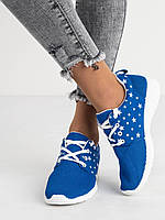 Кросівки жіночі весняні  літні блакитні текстильні