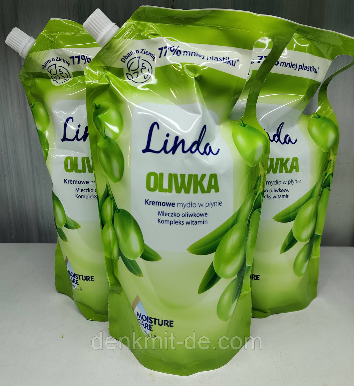 Рідке мило для рук Linda Oliwka 1000 мл запаска
