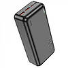 Портативна батарея Power Bank Hoco J101B 22.5W / 30000 mAh / 2 x USB QC3.0 / Type-C PD - Black, фото 4