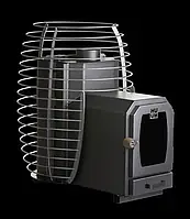 Дров'яна піч для лазні та сауни HUUM HIVE Wood LS 17 kW виносна топка, фото 3