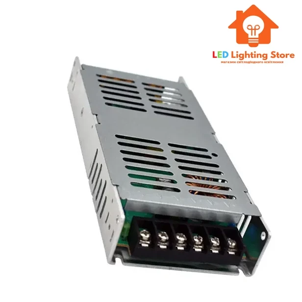 Блок живлення 5V, 200W, 40А, металевий корпус, IP20, Slim-200-5