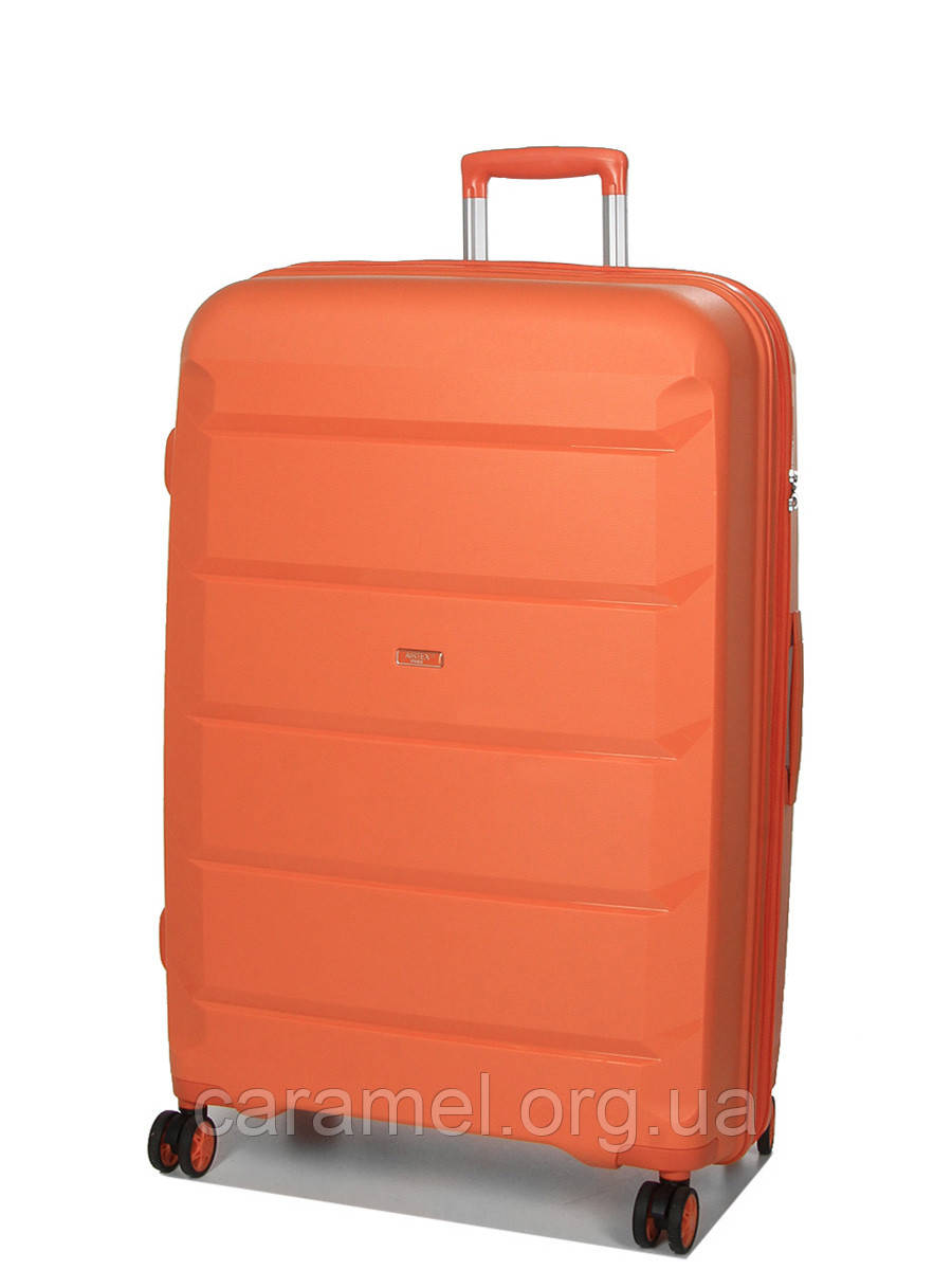 Валіза Airtex велика L поліпропілен оранж 79х52х30(+5)см/131л/5кг