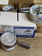 К-кт поршней +0.50mm AKD 44-3526-08-050 d78.10mm OPEL 1.4 14NZ