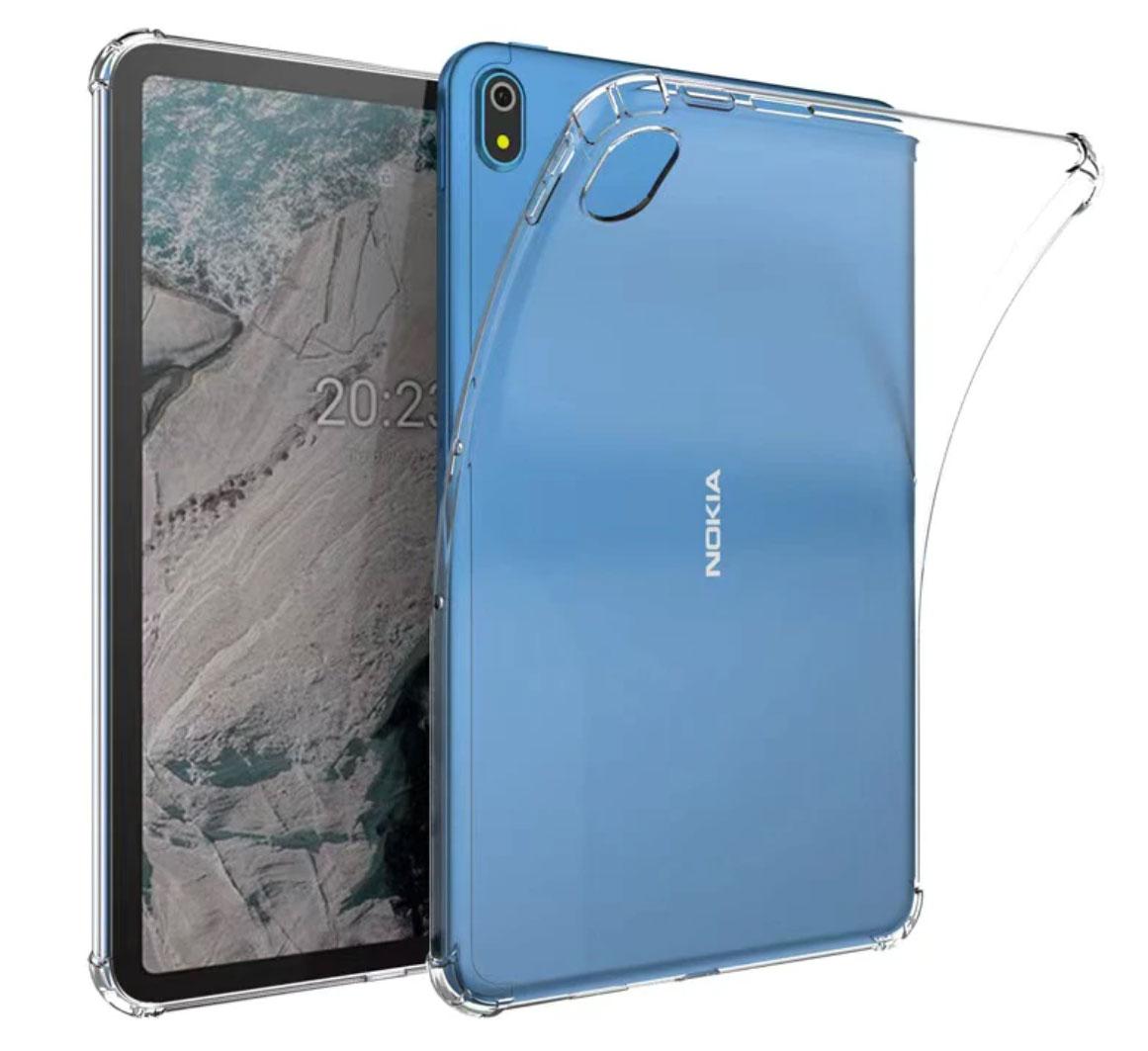 Силіконовий чохол бампер Primolux Silicone для планшета Nokia T20 10.4" - Clear, фото 1