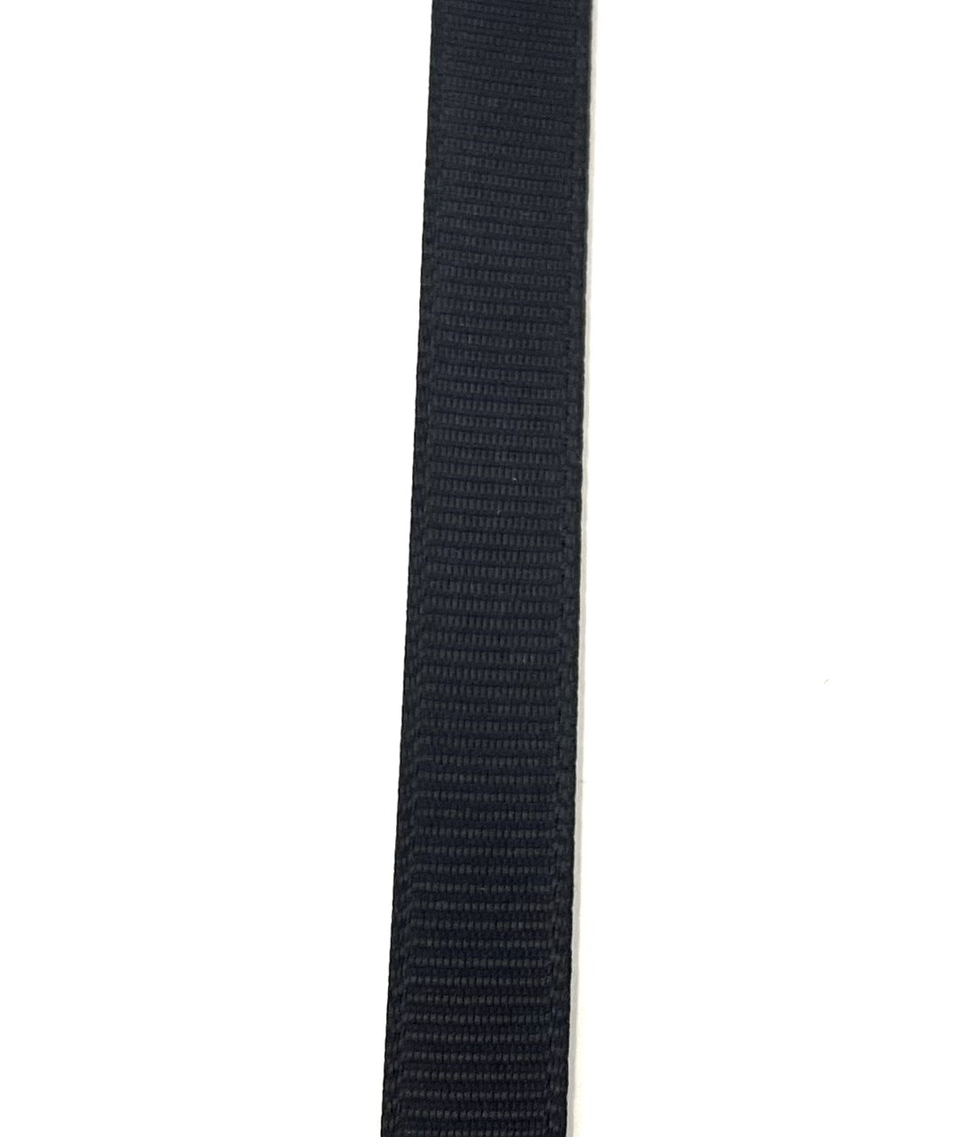 Репсова стрічка 0,65 см чорна, фото 1