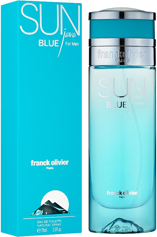 Franck Olivier Sun Java Blue for Men Туалетна вода чоловіча, 75 мл, фото 1