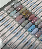 База  GeliX рожева з кольоровою поталлю 11, фото 5