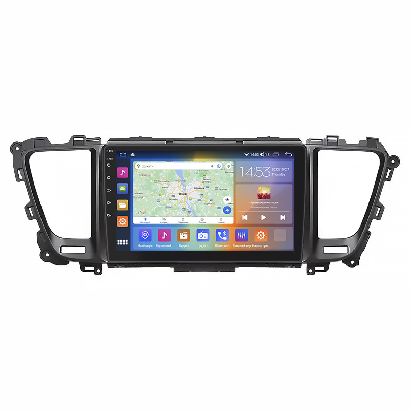 Штатна магнітола Lesko для Kia Carnival III 2014-2021 IPS 9" 4/64 Gb CarPlay 4G Wi-Fi GPS Prime Кіа Охолодження