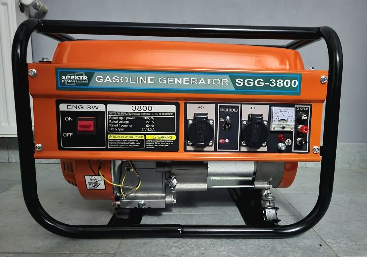 Бензиновий генератор Spektr SGG-3800