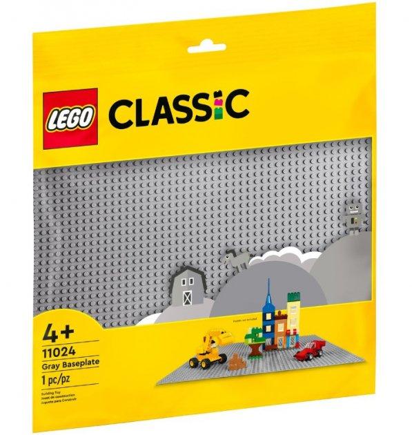 Lego Classic Сіра базова пластина 11024