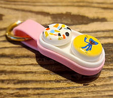 Антистрес Pop Puck, еластична іграшка для зняття стресу, магніт, силіконові іграшки PopSockets рожева