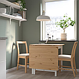Кухонний розкладний стіл PINNTORP IKEA 705.294.65, фото 2