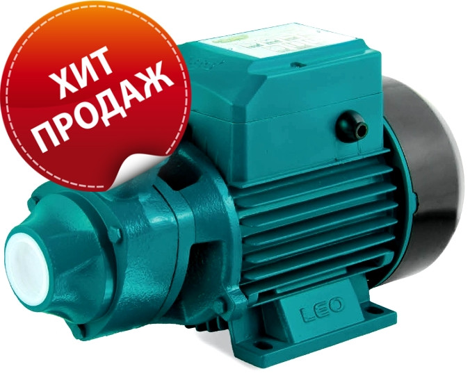 Насос вихревой Leo XKm70-1 0.6кВт Hmax 65м Qmax 50л/мин - фото 2 - id-p224742425