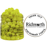 Бойли pop-up жовті, Тигровий Горіх (Richworth Tiger Nut) 8мм/25 грамм