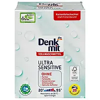 Стіральний засібСтиральный порошок Denkmit Ultra Sensitive 1,35 кг 20 циклов стирки