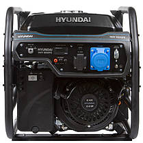 Бензиновий генератор Hyundai HHY 9050FE, фото 3