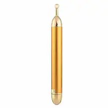 Ліфтинг-масажер Energy Beauty Bar, вібромасажер для обличчя Revoskin Gold, фото 5