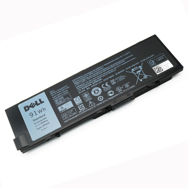 Оригінальна батарея для ноутбука Dell Precision 15 7510, 7520, M7510 - MFKVP (11.4V 7950mAh 91Wh)