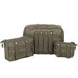 Набір із трьох контейнерів Mil-Tec Mesh Pouch Set Olive 16003801, фото 4
