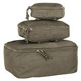 Набір із трьох контейнерів Mil-Tec Mesh Pouch Set Olive 16003801, фото 5