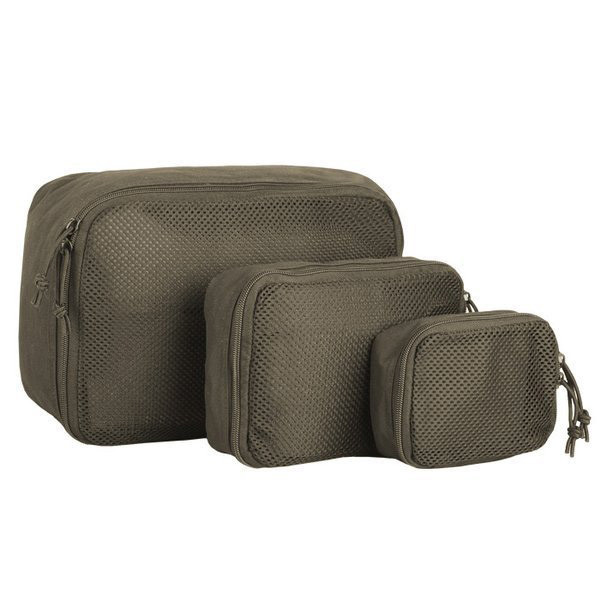 Набір із трьох контейнерів Mil-Tec Mesh Pouch Set Olive 16003801