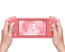 Портативна ігрова консоль (приставка) Nintendo Switch Lite Рожевий (045496453176), фото 5