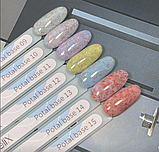 База  GeliX рожева з кольоровою поталлю 11, фото 4