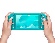 Портативна ігрова консоль (приставка) Nintendo Switch Lite Бірюзовий (045496452711), фото 2